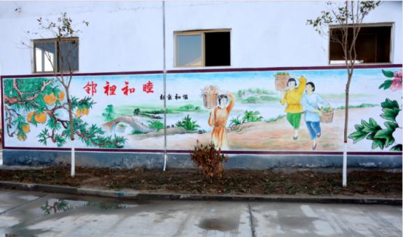 张家界乡镇文化墙 乡风文明焕发新活力
