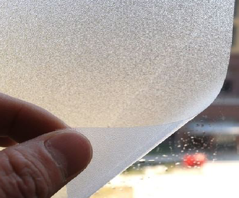 张家界玻璃门外面粘广告用什么材料好？